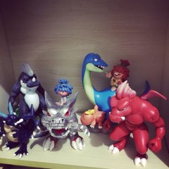 石器时代模型柜