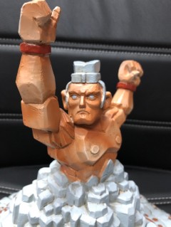 石器时代萨姆基尔村英雄雕像