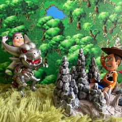 石器时代模型f***1买家秀，石器时代机暴场景手办模型GK