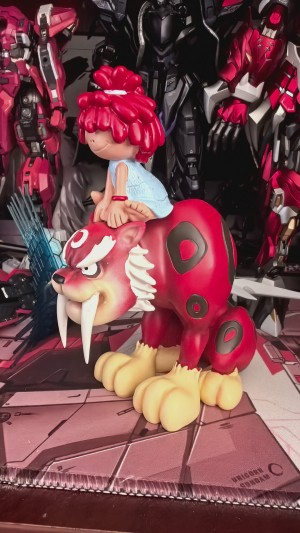 石器时代手办模型红虎(格鲁西斯)--by 蓝**